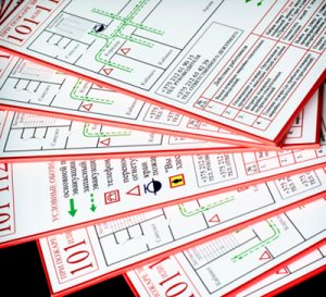 Разработка и изготовление планов эвакуации